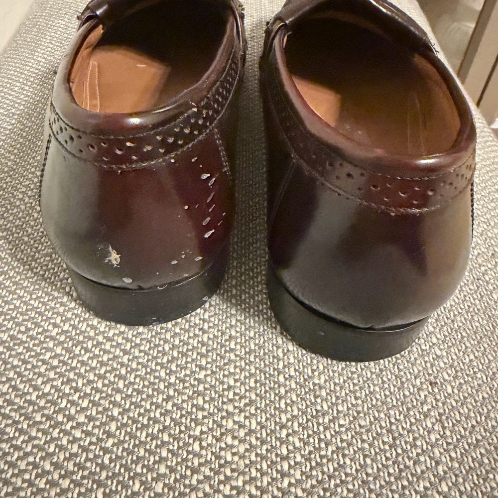 Bass Men's Dark Brown Leather Tassel Loafers - Picture 3 of 7